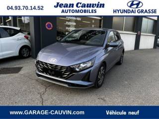 06130 : Hyundai Grasse - Garage Jean Cauvin - HYUNDAI i20 - i20 - Meta Blue - Traction - Essence/Micro-Hybride