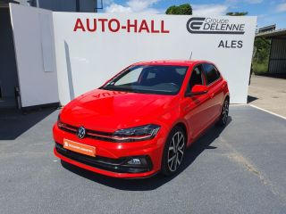 30100 : Hyundai Alès - Auto Hall - VOLKSWAGEN POLO GTI - POLO VI - Rouge Flash - Automate sequentiel - Essence sans plomb