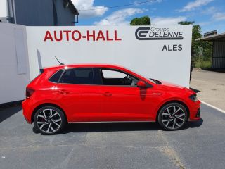 30100 : Hyundai Alès - Auto Hall - VOLKSWAGEN POLO GTI - POLO VI - Rouge Flash - Automate sequentiel - Essence sans plomb
