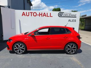 30100 : Hyundai Alès - Auto Hall - VOLKSWAGEN POLO GTI - POLO VI - Rouge Flash - Automate sequentiel - Essence sans plomb