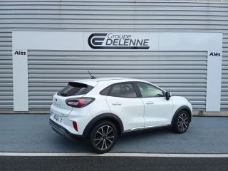 30100 : Hyundai Alès - Auto Hall - FORD PUMA Titanium - PUMA II - Blanc - Boîte manuelle - Essence sans plomb