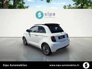 31200 : Hyundai TOULOUSE NORD - AUTO NORD - FIAT 500e CABRIOLET Nouvelle 500 - 500 III ELECTRIQUE - Blanc - Automate à fonct. Continu - Courant électrique