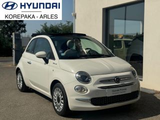 13200 : HYUNDAI Arles - Lexa Automobile - FIAT 500C SERIE 9 EURO 6D-FULL Dolcevita - 500 II - Blanc - Boîte manuelle - Essence sans plomb