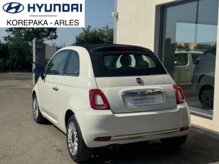 13200 : HYUNDAI Arles - Lexa Automobile - FIAT 500C SERIE 9 EURO 6D-FULL Dolcevita - 500 II - Blanc - Boîte manuelle - Essence sans plomb