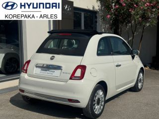 13200 : HYUNDAI Arles - Lexa Automobile - FIAT 500C SERIE 9 EURO 6D-FULL Dolcevita - 500 II - Blanc - Boîte manuelle - Essence sans plomb