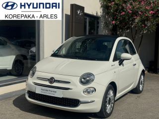 13200 : HYUNDAI Arles - Lexa Automobile - FIAT 500C SERIE 9 EURO 6D-FULL Dolcevita - 500 II - Blanc - Boîte manuelle - Essence sans plomb