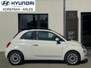 13200 : HYUNDAI Arles - Lexa Automobile - FIAT 500C SERIE 9 EURO 6D-FULL Dolcevita - 500 II - Blanc - Boîte manuelle - Essence sans plomb