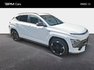 75013 : Hyundai Paris 13 - BPM Cars - HYUNDAI Kona - Kona - Atlas White - Traction - Electrique