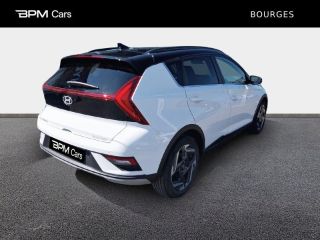 18230 : Hyundai Bourges - BPM Cars - HYUNDAI Bayon - Bayon - Atlas White Métal/Toit+rétros Black - Traction - Essence