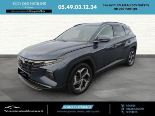 86000 : Hyundai Poitiers - Eco des Nations - HYUNDAI Tucson - Tucson - Bleu fonce - Transmission intégrale - Hybride rechargeable : Essence/Electrique