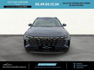 86000 : Hyundai Poitiers - Eco des Nations - HYUNDAI Tucson - Tucson - Bleu fonce - Transmission intégrale - Hybride rechargeable : Essence/Electrique