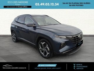 86000 : Hyundai Poitiers - Eco des Nations - HYUNDAI Tucson - Tucson - Bleu fonce - Transmission intégrale - Hybride rechargeable : Essence/Electrique