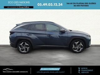 86000 : Hyundai Poitiers - Eco des Nations - HYUNDAI Tucson - Tucson - Bleu fonce - Transmission intégrale - Hybride rechargeable : Essence/Electrique