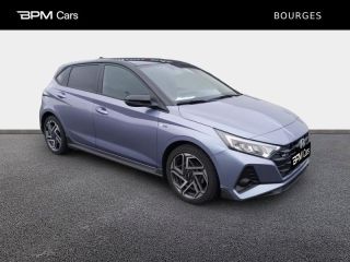 45200 : Hyundai Montargis - BPM Cars - HYUNDAI i20 - i20 - Meta Blue Métal/Toit+rétros Black - Traction - Essence
