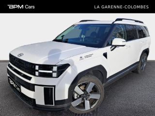 92250 : Hyundai La Garenne-Colombes - BPM Cars - HYUNDAI Santa Fe - Santa Fe - Creamy White Mate - Transmission intégrale - Hybride rechargeable : Essence/Electrique