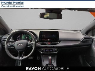 42100 : Hyundai Saint-Etienne - Ravon Automobile - HYUNDAI i30 FASTBACK N Line - i30 III - NOIR - Boîte séquentielle - Essence sans plomb