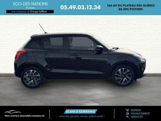 86000 : Hyundai Poitiers - Eco des Nations - SUZUKI Swift - Swift - Super Black Pearl métallisé - Traction - Essence/Micro-Hybride
