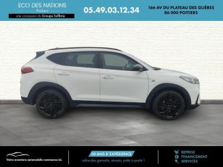 86000 : Hyundai Poitiers - Eco des Nations - HYUNDAI Tucson - Tucson - Polar White - Traction - Diesel/Micro-Hybride