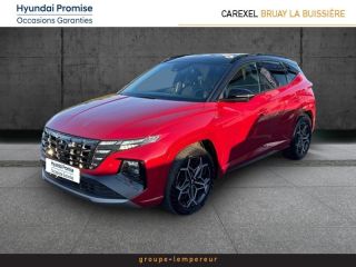 62700 : Hyundai Bruay-La-Buissière - Groupe Lempereur - HYUNDAI Tucson - Tucson - Sunset Red Métal/Toit/rétros Black - Traction - Diesel/Micro-Hybride