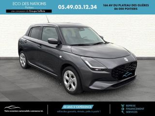 86000 : Hyundai Poitiers - Eco des Nations - SUZUKI Swift - Swift - Gris - Traction - Essence/Micro-Hybride