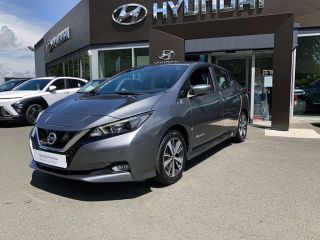 49070 : Hyundai Angers - Oceane Automobiles - NISSAN LEAF Acenta - LEAF II - Gris - Automate à fonct. Continu - Courant électrique