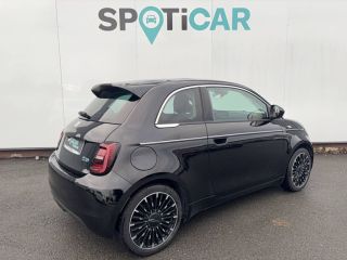 33140 : Hyundai Bordeaux Sud Villenave d'Ornon - Sipa Automobiles - FIAT 500e BERLINE MY22 SERIE 1 STEP 2 Icône Plus - 500 III ELECTRIQUE - Noir - Automate à fonct. Continu - Courant électrique