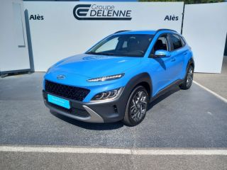 30100 : Hyundai Alès - Auto Hall - HYUNDAI KONA HYBRID Intuitive - KONA - Bleu - Automate sequentiel - Essence / Courant électrique