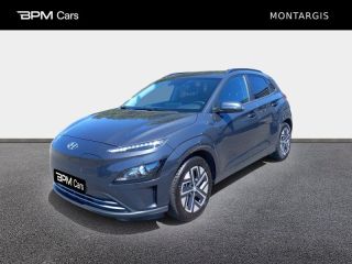 75013 : Hyundai Paris 13 - BPM Cars - HYUNDAI Kona - Kona - Dark Knight Métal - Traction - Electrique