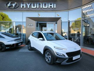 19100 : Hyundai Brive-la-Gaillarde - Garage Pouget - HYUNDAI Kona - Kona - Atlas White - Traction - Hybride : Essence/Electrique