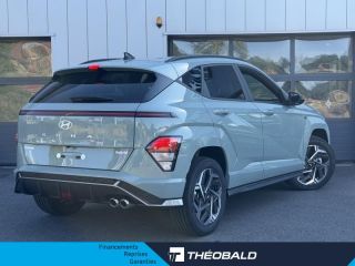 57685 : Hyundai Metz - Theobald Automobiles - HYUNDAI Kona - Kona - Vert - Traction - Hybride : Essence/Electrique