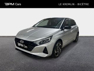 94270 : Hyundai Kremlin-Bicêtre - ELLIPSE Automobiles - HYUNDAI i20 - i20 - Sleek Silver Métal/Toit/rétros Black - Traction - Essence/Micro-Hybride