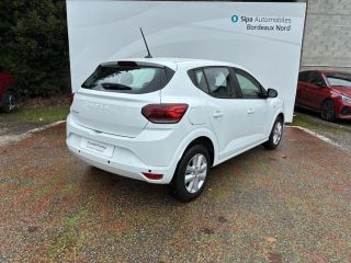 33110 : Hyundai Bordeaux Nord Le Bouscat - Sipa Automobiles - DACIA SANDERO Expression - SANDERO III - Blanc - Automate à fonct. Continu - Essence sans plomb