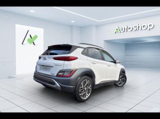 75013 : Hyundai Paris 13 - BPM Cars - HYUNDAI Kona - Kona - Atlas White - Traction - Hybride : Essence/Electrique