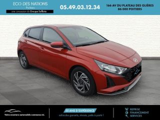 86000 : Hyundai Poitiers - Eco des Nations - HYUNDAI i20 - i20 - Dragon Red Métal - Traction - Essence