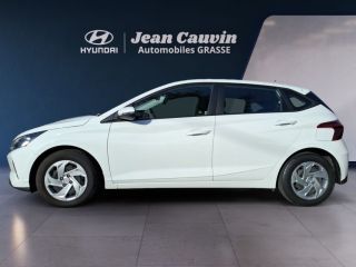 06130 : Hyundai Grasse - Garage Jean Cauvin - HYUNDAI i20 Initia - i20 III - Blanc - Boîte manuelle - Essence sans plomb