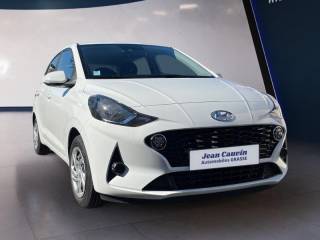 06130 : Hyundai Grasse - Garage Jean Cauvin - HYUNDAI i10 - i10 - Polar White - Blanc - Traction - Essence