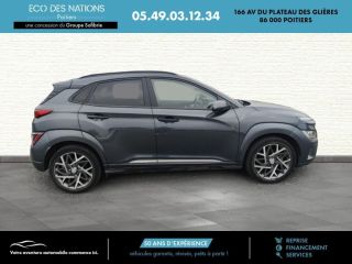 86000 : Hyundai Poitiers - Eco des Nations - HYUNDAI Kona - Kona - Cyber Grey Métal - Traction - Hybride : Essence/Electrique