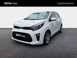 36000 : Hyundai Châteauroux - BPM Cars - KIA Picanto - Picanto - Blanc Celeste - Traction - Essence