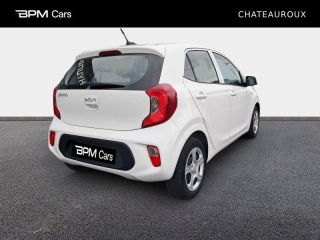 36000 : Hyundai Châteauroux - BPM Cars - KIA Picanto - Picanto - Blanc Celeste - Traction - Essence