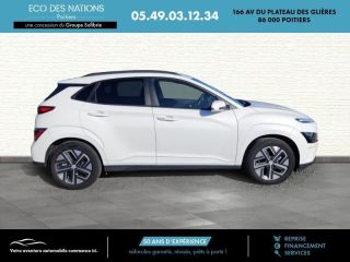 86000 : Hyundai Poitiers - Eco des Nations - HYUNDAI Kona - Kona - Serenity White Métal - Traction - Electrique