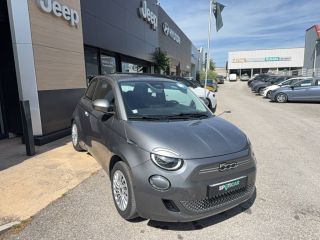 04100 : Hyundai Manosque - Pedinielli - FIAT 500e BERLINE Action Plus - 500 III ELECTRIQUE - Gris - Automate à fonct. Continu - Courant électrique