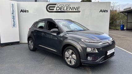 30100 : Hyundai Alès - Auto Hall - HYUNDAI KONA ELECTRIC Intuitive - KONA - Gris - Automate à fonct. Continu - Courant électrique