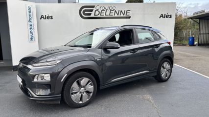 30100 : Hyundai Alès - Auto Hall - HYUNDAI KONA ELECTRIC Intuitive - KONA - Gris - Automate à fonct. Continu - Courant électrique