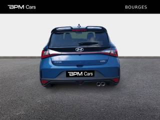 18230 : Hyundai Bourges - ELLIPSE Automobiles - HYUNDAI i20 - i20 - Vibrant Blue Métal/Toit+rétros Black - Traction - Essence