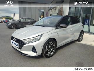 50000 : Hyundai Saint-Lô - GCA - HYUNDAI i20 - i20 - Sleek Silver Métal/Toit/rétros Black - Traction - Essence/Micro-Hybride