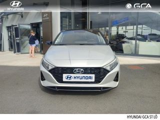 50000 : Hyundai Saint-Lô - GCA - HYUNDAI i20 - i20 - Sleek Silver Métal/Toit/rétros Black - Traction - Essence/Micro-Hybride