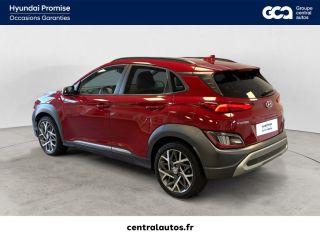 69190 : Hyundai Lyon Sud - Groupe Central Autos - HYUNDAI KONA HYBRID Executive - KONA - Rouge - Automate sequentiel - Essence / Courant électrique