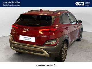 69190 : Hyundai Lyon Sud - Groupe Central Autos - HYUNDAI KONA HYBRID Executive - KONA - Rouge - Automate sequentiel - Essence / Courant électrique