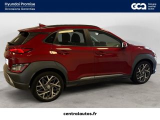 69190 : Hyundai Lyon Sud - Groupe Central Autos - HYUNDAI KONA HYBRID Executive - KONA - Rouge - Automate sequentiel - Essence / Courant électrique