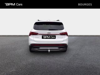 18230 : Hyundai Bourges - ELLIPSE Automobiles - HYUNDAI Santa Fe - Santa Fe - Creamy White Métal - Transmission intégrale - Hybride rechargeable : Essence/Electrique